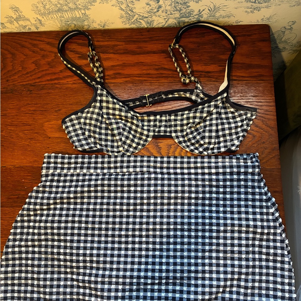 J. Crew Heritage underwire bikini top & matching bottoms